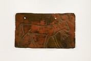 Cow plaque, Bronze or copper alloy