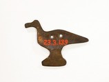 Votive,  bird figure, Bronze or copper alloy