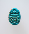 Scarab, Blue steatite
