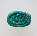 Scarab, Blue faience