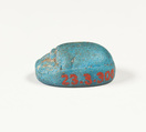 Scarab, Faience