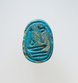 Scarab, Faience