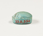 Scarab, Faience