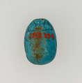 Scarab, Faience
