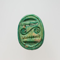 Scarab, Faience