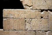 Relief from the Tomb of Nespekashuty, Limestone, paint