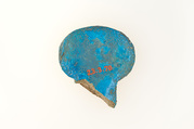 Votive Menat fragments, Faience