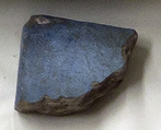 Votive Menat fragment, Faience