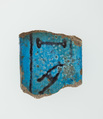 Menat fragment, Faience
