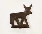 Cow plaque, Bronze or copper alloy