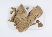 Cloth bag with hones, Linen<br/>Sandstone