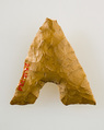 Hollow-Base Projectile Point | Neolithic | The Metropolitan Museum Of Art