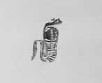 Uraeus Amulet of Djedmutesankh, Sheet gold