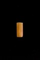 Cylinder bead, Pale carnelian
