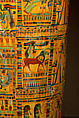 Inner Coffin of the Chantress of Amun-Re Henettawy, Wood, gesso, paint