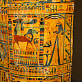 Inner Coffin of the Chantress of Amun-Re Henettawy, Wood, gesso, paint