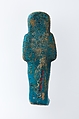 Worker Shabti of Henettawy (C), Daughter of Isetemkheb, Faience