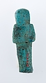 Worker Shabti of Henettawy (C), Daughter of Isetemkheb, Faience