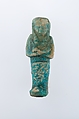 Worker Shabti of Henettawy (C), Daughter of Isetemkheb, Faience