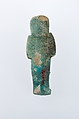 Worker Shabti of Henettawy (C), Daughter of Isetemkheb, Faience