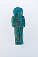 Worker Shabti of Henettawy (C), Daughter of Isetemkheb, Faience