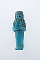 Worker Shabti of Henettawy (C), Daughter of Isetemkheb, Faience