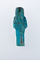 Worker Shabti of Henettawy (C), Daughter of Isetemkheb, Faience