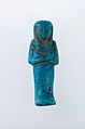 Worker Shabti of Henettawy (C), Daughter of Isetemkheb, Faience