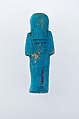 Worker Shabti of Henettawy (C), Daughter of Isetemkheb, Faience