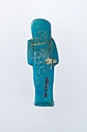 Worker Shabti of Henettawy (C), Daughter of Isetemkheb, Faience