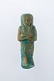Worker Shabti of Henettawy (C), Daughter of Isetemkheb, Faience