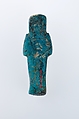 Worker Shabti of Henettawy (C), Daughter of Isetemkheb, Faience