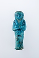 Worker Shabti of Henettawy (C), Daughter of Isetemkheb, Faience