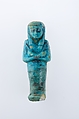 Worker Shabti of Henettawy (C), Daughter of Isetemkheb, Faience