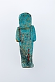 Worker Shabti of Henettawy (C), Daughter of Isetemkheb, Faience
