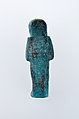 Worker Shabti of Henettawy (C), Daughter of Isetemkheb, Faience