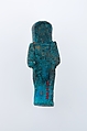 Worker Shabti of Henettawy (C), Daughter of Isetemkheb, Faience