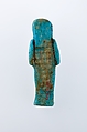 Worker Shabti of Henettawy (C), Daughter of Isetemkheb, Faience