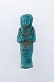 Worker Shabti of Henettawy (C), Daughter of Isetemkheb, Faience