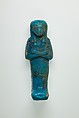 Worker Shabti of Henettawy (C), Daughter of Isetemkheb, Faience