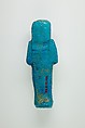 Worker Shabti of Henettawy (C), Daughter of Isetemkheb, Faience