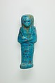 Worker Shabti of Henettawy (C), Daughter of Isetemkheb, Faience