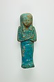 Worker Shabti of Henettawy (C), Daughter of Isetemkheb, Faience