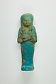 Worker Shabti of Henettawy (C), Daughter of Isetemkheb, Faience