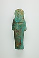 Worker Shabti of Henettawy (C), Daughter of Isetemkheb, Faience