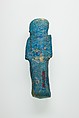 Worker Shabti of Henettawy (C), Daughter of Isetemkheb, Faience