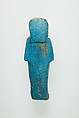 Worker Shabti of Henettawy (C), Daughter of Isetemkheb, Faience