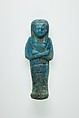 Worker Shabti of Henettawy (C), Daughter of Isetemkheb, Faience