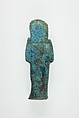 Worker Shabti of Henettawy (C), Daughter of Isetemkheb, Faience