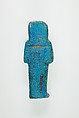 Worker Shabti of Henettawy (C), Daughter of Isetemkheb, Faience